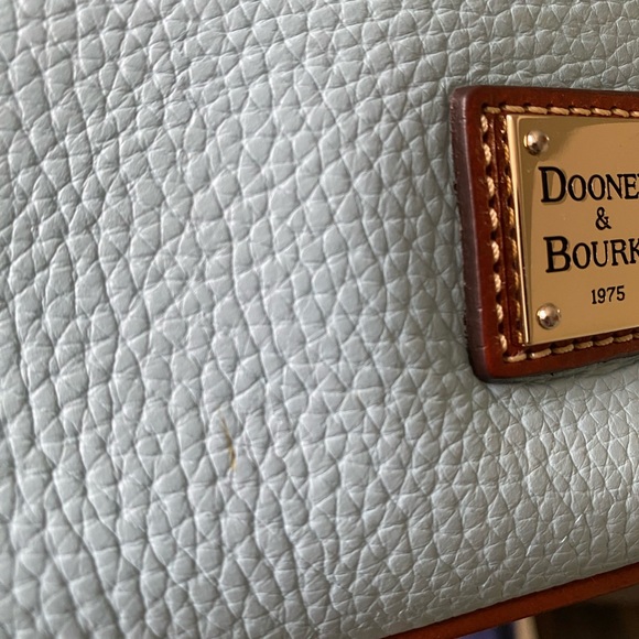 Dooney & Bourke crossbody bag large light blue - Picture 3 of 10
